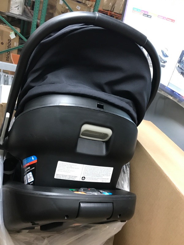 Photo 5 of *DIRTY* Maxi-Cosi Coral XP Infant Car Seat, Revolutionary 3-piece modular nesting system for a more comfortable, intimate & lightweight carry , Essential Graphite – PureCosi
