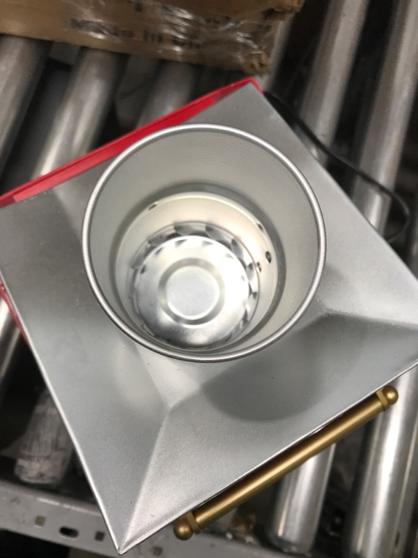 Photo 1 of *Tested* GVAKMM Retro Cart Popcorn Machine Hot Air Popcorn Maker Home Protable Popcorn popper Machine For Party Movie Night and Birthday Gift
