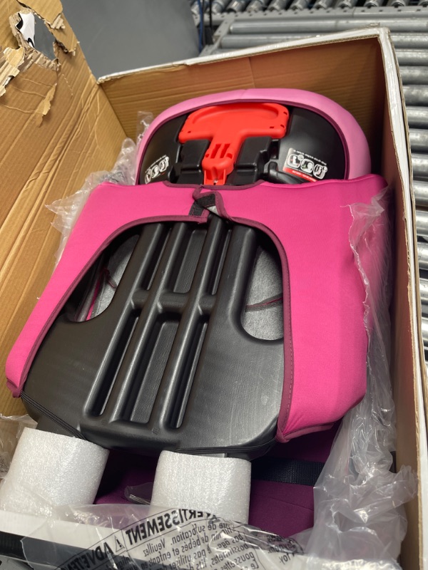 Photo 2 of Diono Cambria 2 XL 2022, Dual Latch Connectors, 2-in-1 Belt Positioning Booster Seat, High-Back to Backless Booster with Space and Room to Grow, 8 Years 1 Booster Seat Pink