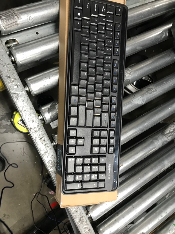 Photo 2 of Amazon Basics Wireless Keyboard-Quiet and Compact-US Layout (QWERTY)