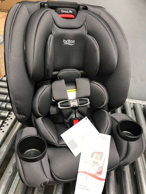 Photo 2 of Britax One4Life ClickTight All-in-One Car Seat – 10 Years of Use – Infant, Convertible, Booster – 5 to 120 pounds - SafeWash Fabric, Drift Drift [New Version]