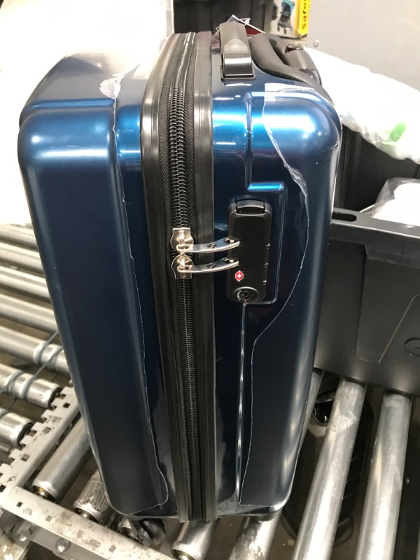 Photo 3 of Samsonite Winfield 2 Hardside Expandable Luggage with Spinner Wheels, Carry-On 20-Inch, Deep Blue Carry-On 20-Inch Deep Blue