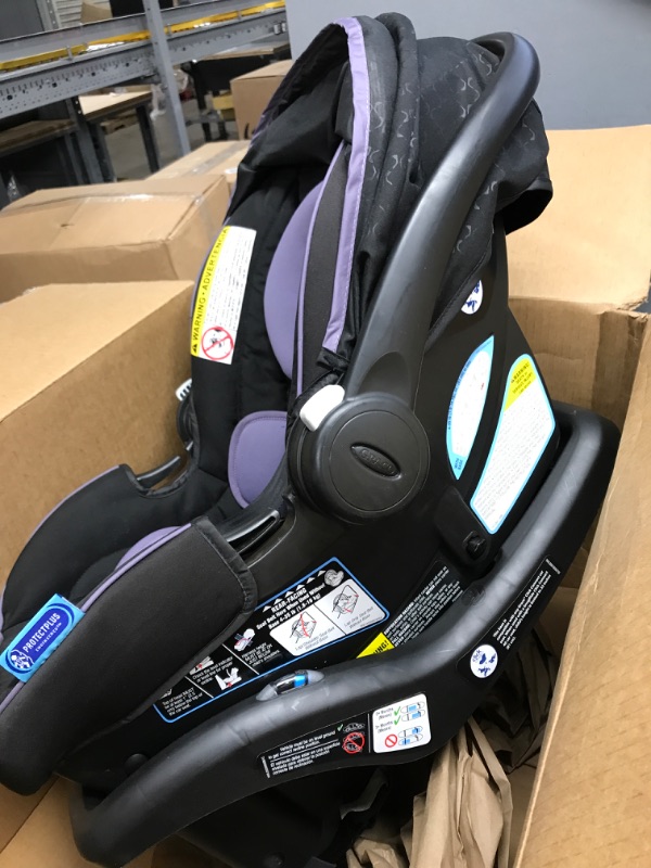 Photo 3 of Graco SnugRide 35 Lite LX Infant Car Seat, Hailey SnugRide 1 Count (Pack of 1) Hailey