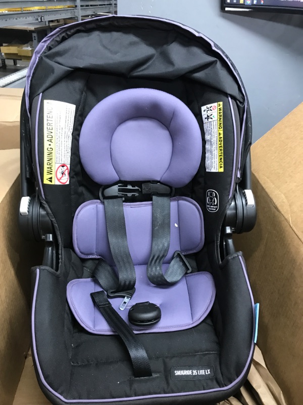 Photo 2 of Graco SnugRide 35 Lite LX Infant Car Seat, Hailey SnugRide 1 Count (Pack of 1) Hailey