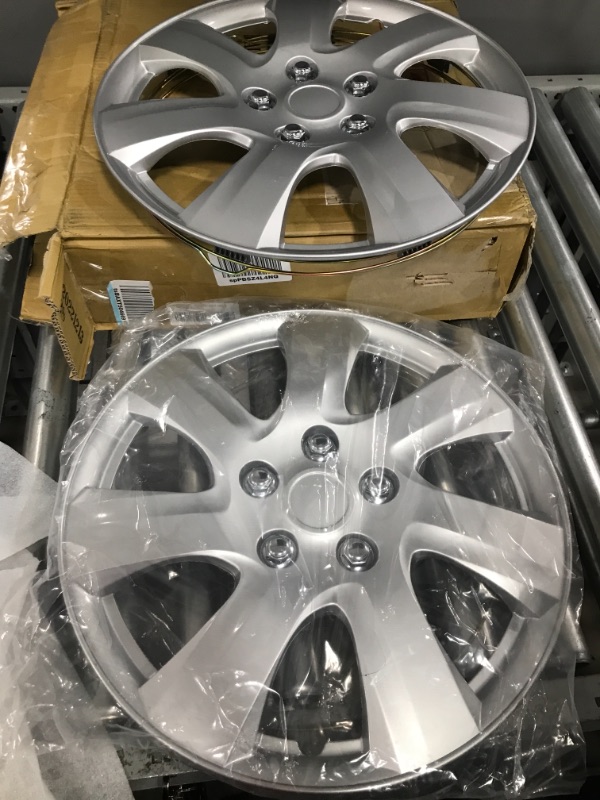 Photo 1 of BDK (2-Pack Premium 16" Wheel Rim Cover Hubcaps OEM Style for Toyota Camry Style Replacement Snap On Car Truck SUV Hub Cap - 16 Inch Set 16 in Toyota Corolla or Camry Style