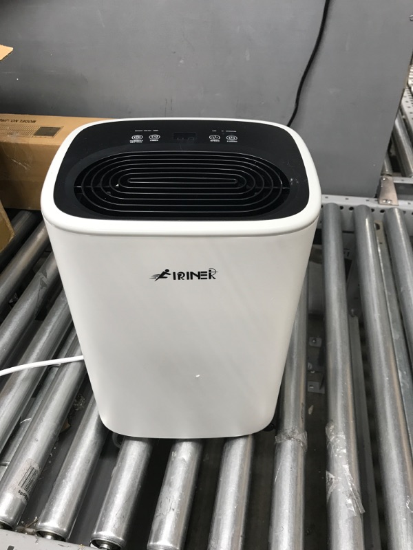 Photo 2 of 2000 Sq Ft 30 Pint Dehumidifier for Home and Basement, FIRINER Dehumidifiers for Bedroom with Drain Hose, Auto Shut-Off, Intelligent Humidity Control, Laundry Dry and 0.66 Gallon Water Tank