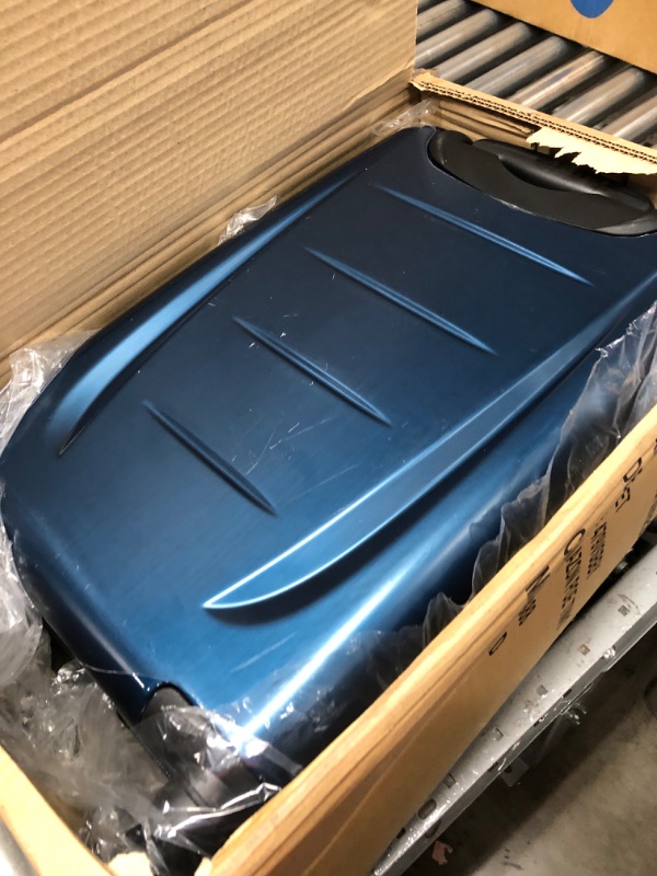 Photo 1 of Samsonite Winfield 2 Hardside Expandable Luggage with Spinner Wheels, Carry-On 20-Inch, Deep Blue Carry-On 20-Inch Deep Blue