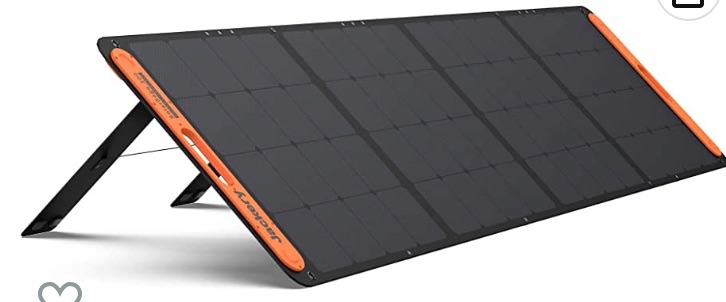 Photo 1 of Jackery SolarSaga 200W Portable Solar Panel for Explorer 1000 Pro/1500 Pro/2000Pro/3000Pro Power Station, Off-Grid Power for Home Back up, Outdoor Adventures, Emergency