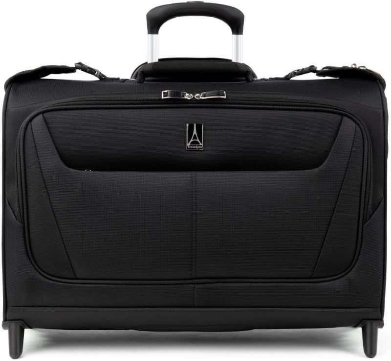 Photo 1 of Travelpro Maxlite 5 Softside Lightweight Carry-On Upright 2 Wheel Rolling Garment Bag, Men and Women, Black, 22-Inch
