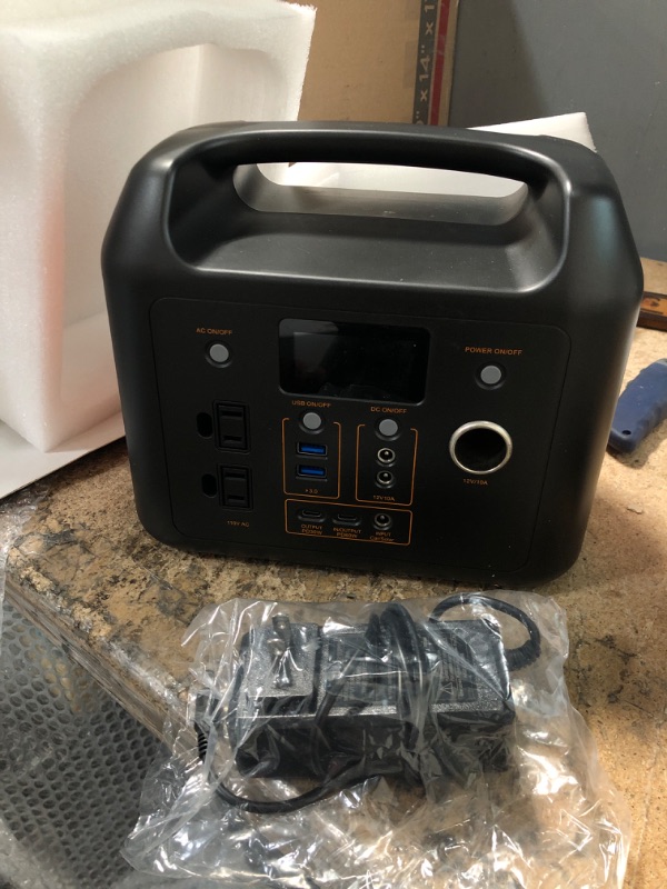 Photo 2 of 300W Portable Power Station SU0HUI 299Wh Solar Generator with PD60W USB C Quick Charging, LifePo4 Battery Backup for Camping, CPAP, RV, Travel, and Emergencies (Solar Panel Not Included)
