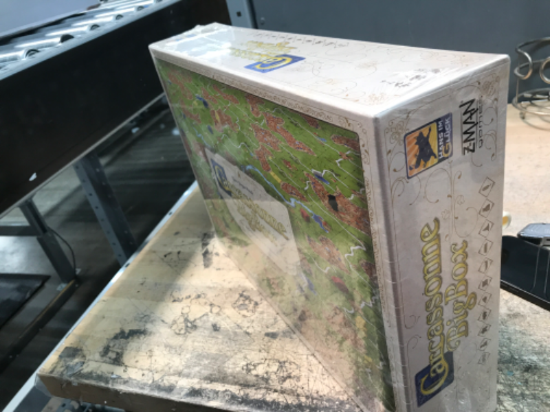 Photo 1 of BRAND NEW UNOPENED** Z-Man Games Carcassonne Big Box Set (2022 Edition)| Medieval Strategy Board Game | Includes Base Game and 11 EXPANSIONS | Family Game for Kids and Adults | Ages 7+ | 2-6 Players | Made