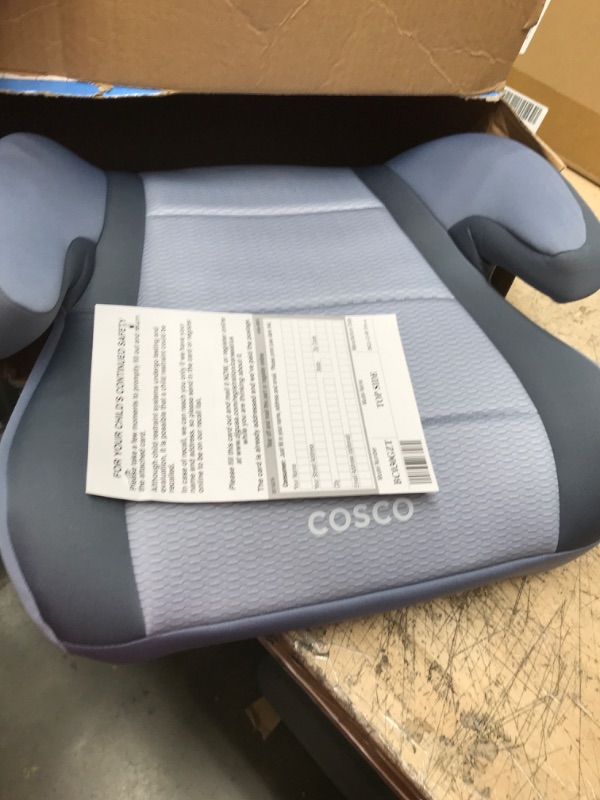 Photo 2 of Cosco Topside Booster Car Seat, Extra-Plush pad, Organic Waves