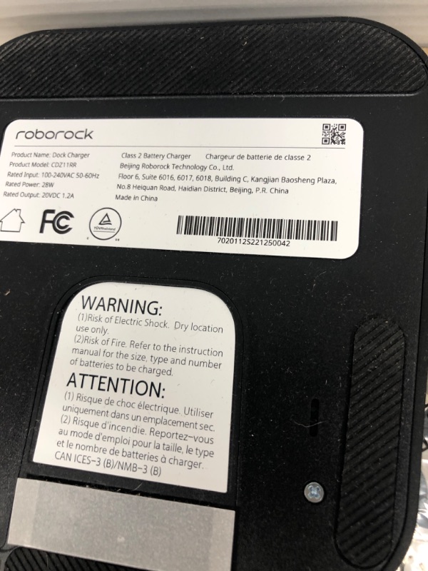 Photo 3 of *SEE NOTES**
roborock S7 Robot Vacuum and Mop, 2500PA Suction & Sonic Mopping, Robotic Vacuum Cleaner with Multi-Level Mapping, Mop Floors and Vacuum Carpets in One Clean, Perfect for Pet Hair