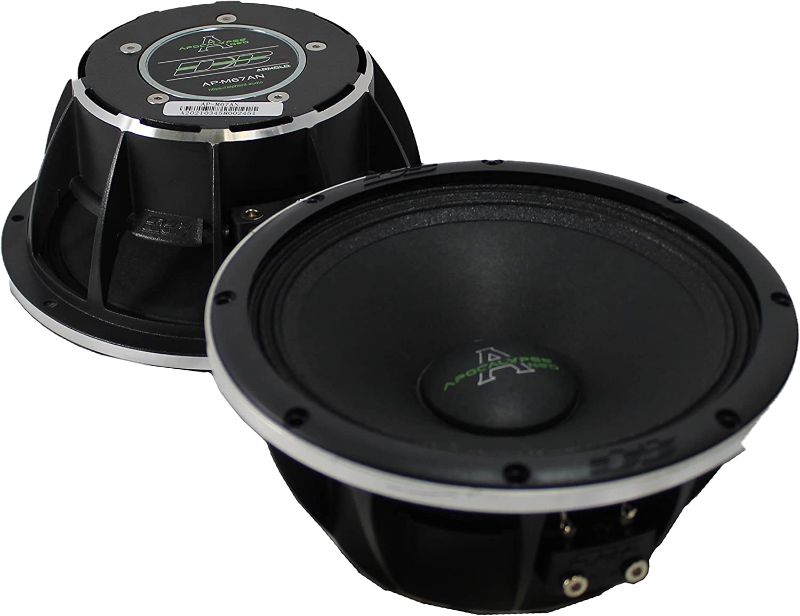 Photo 1 of (PARTS ONLY)Pair of Deaf Bonce 6.5" Midrange Speakers 1200W 4Ohm Apocalypse Series AP-M67AN
