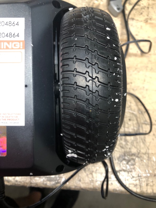 Photo 6 of *** USED *** ** TESTED POWERED ON UNABLE TO TEST FUNCTION ** Hover-1 Drive Electric Hoverboard | 7MPH Top Speed, 3 Mile Range, Long Lasting Lithium-Ion Battery, 6HR Full-Charge, Path Illuminating LED Lights Black