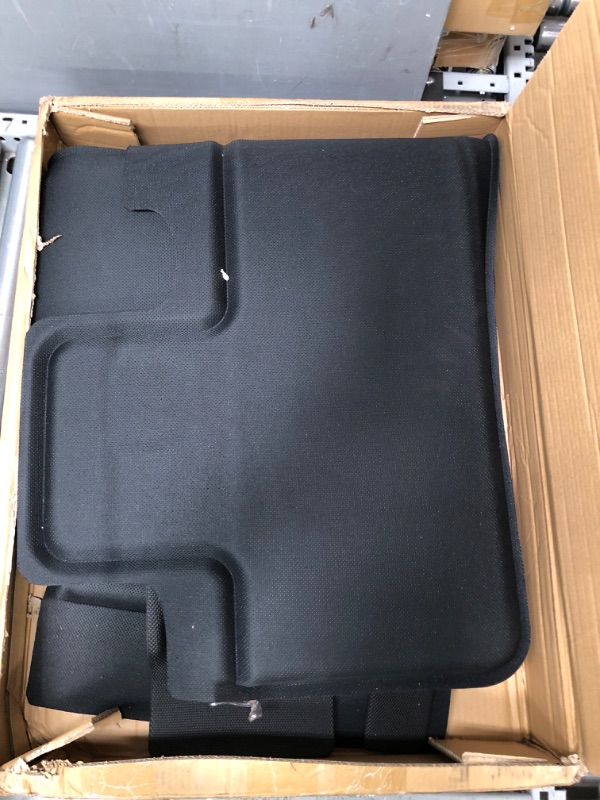 Photo 2 of TAPTES for Tesla Model Y Floor Mats 7 Seater 2023 2022 2021,Waterproof All Weather Floor Trunk Liners Mats Accessories,Compatible with Model Y Trunk Frunk Cargo Liner 2021-2023 (7 Seater)