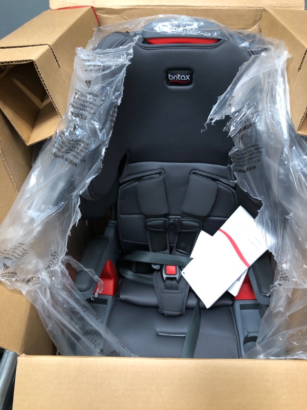 Photo 2 of Britax Grow with You ClickTight Harness-2-Booster Car Seat, Cool N Dry - Cool Flow Moisture Wicking Fabric ClickTight Cool n Dry