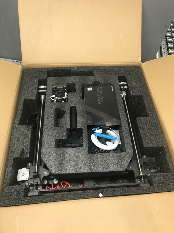 Photo 2 of Creality Ender 3 S1 Plus 3D Printers with CR Touch Auto-Leveling High Precision Dual Z-axis Sprite Direct Dual-Gear Extruder Silent Plate FDM 3D Printer for Beginners Print Size 11.81x11.81x11.81inch Black