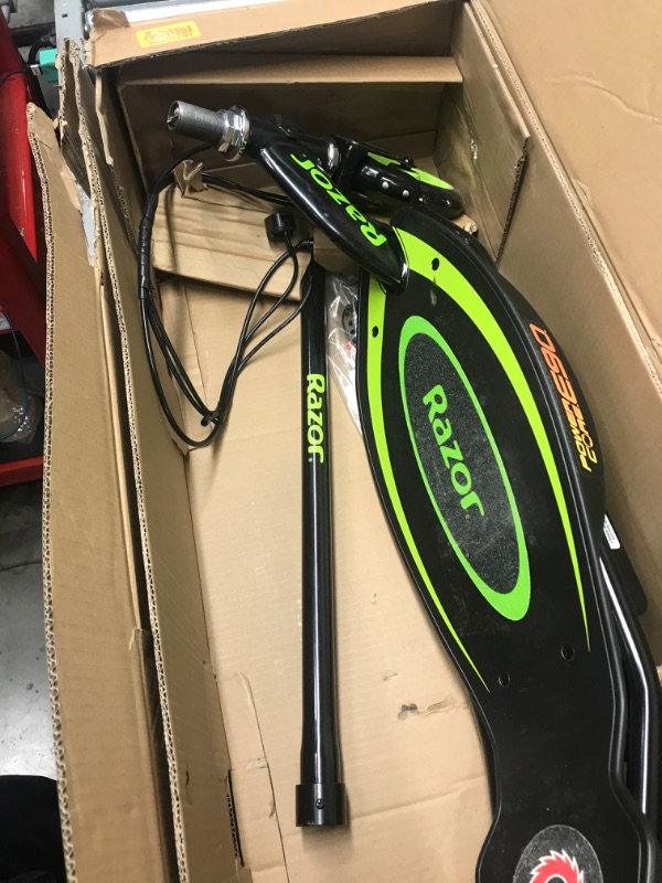 Photo 2 of Razor Green Electric Scooter