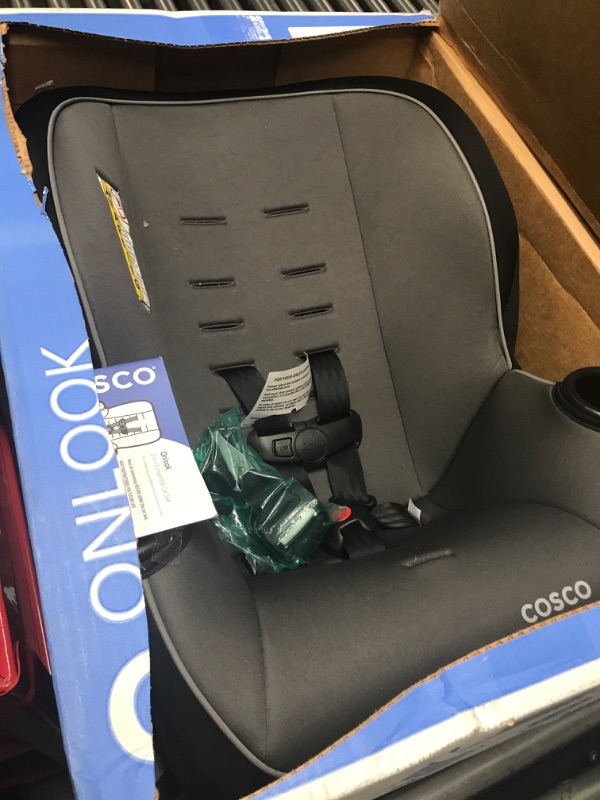 Photo 2 of Cosco Onlook 2-in-1 Convertible Car Seat, Rear-Facing 5-40 pounds and Forward-Facing 22-40 pounds and up to 43 inches, Black Arrows