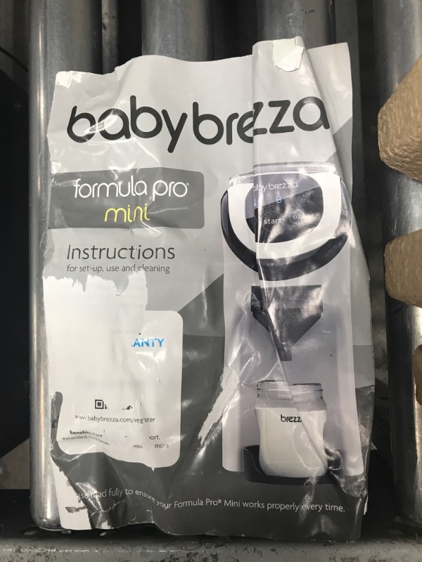 Photo 4 of Baby Brezza Formula Pro Mini Baby Formula Maker – Small Baby Formula Mixer Machine Fits Small Spaces and is Portable for Travel– Bottle Makers Makes The Perfect Bottle for Your Infant On The Go Formula Pro Mini Dispenser Machine