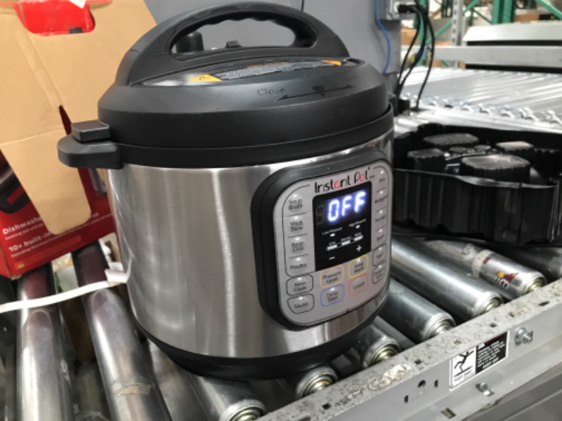 Photo 2 of **PARTS ONLY, NON-FUNCTIONAL** Instant Pot Duo 7-in-1 Electric Pressure Cooker, Stainless Steel, 6 Quart 6QT Duo Pressure Cooker