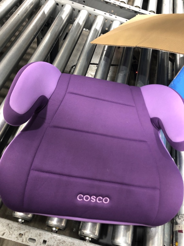 Photo 2 of Cosco Topside Child Safe Belt Positioned Backless Booster Car Seat, Purple Grape