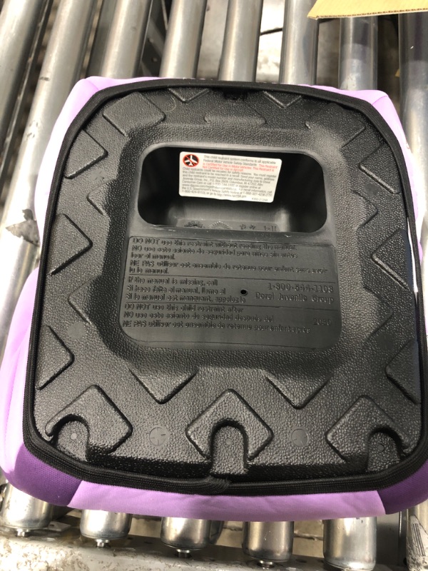 Photo 3 of Cosco Topside Child Safe Belt Positioned Backless Booster Car Seat, Purple Grape