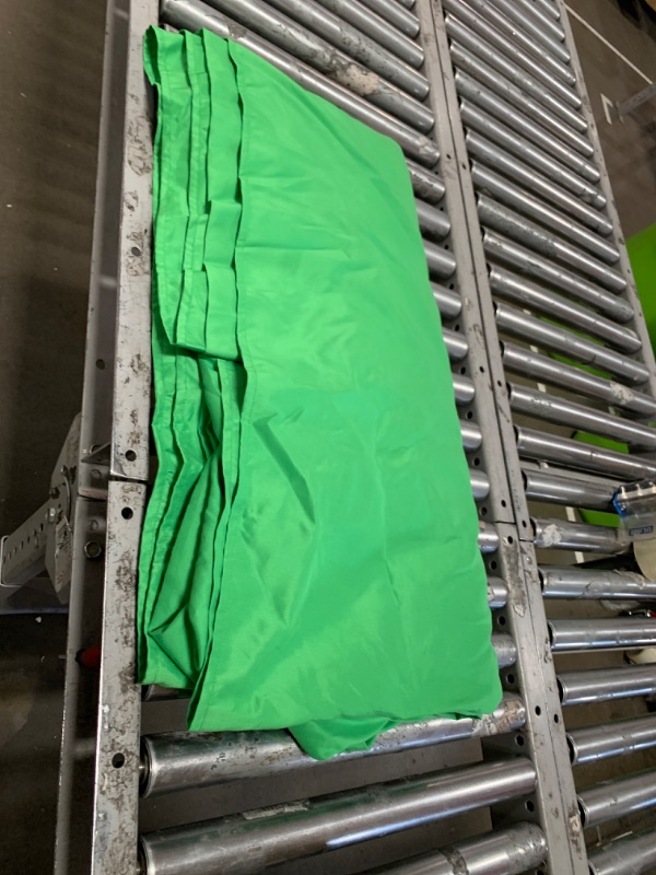 Photo 2 of 10x20ft Green Screen Backdrop for Photography, CPLIRIS Chromakey Large Green Screen Pure Polyester Collapsible Green Fabric with 3 Spring Clamps for Photoshoot, Game Live Steaming?Video Conference Green 10x20ft