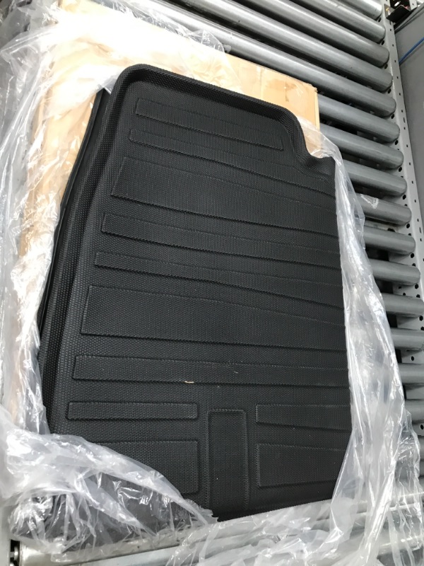 Photo 2 of Aiqiying RAV4 Cargo Liners Compatible with 2019 2020 2021 2022 2023 Models Toyota RAV4?All Weather Tech Protector 3D Modeling Waterproof Durable TPO Rear Cargo Trunk Tray Carpet Floor Mat Custom 2019-2021 RAV4