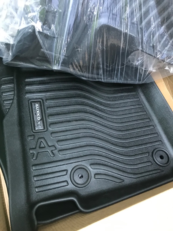 Photo 3 of Auxko All Weather Floor Mats Fits for Mazda CX-50 2023 TPE Rubber Liners All Season Guard Odorless Anti-Slip Mats for 1st & 2nd Row