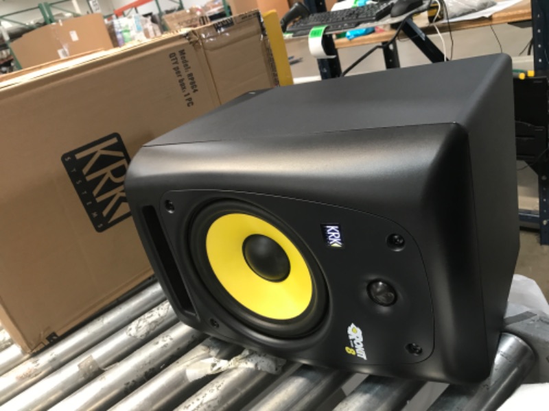 Photo 4 of KRK RP8 Rokit 8 G2 Professional Bi-Amp 8" Powered Studio Monitor Pair, Black
