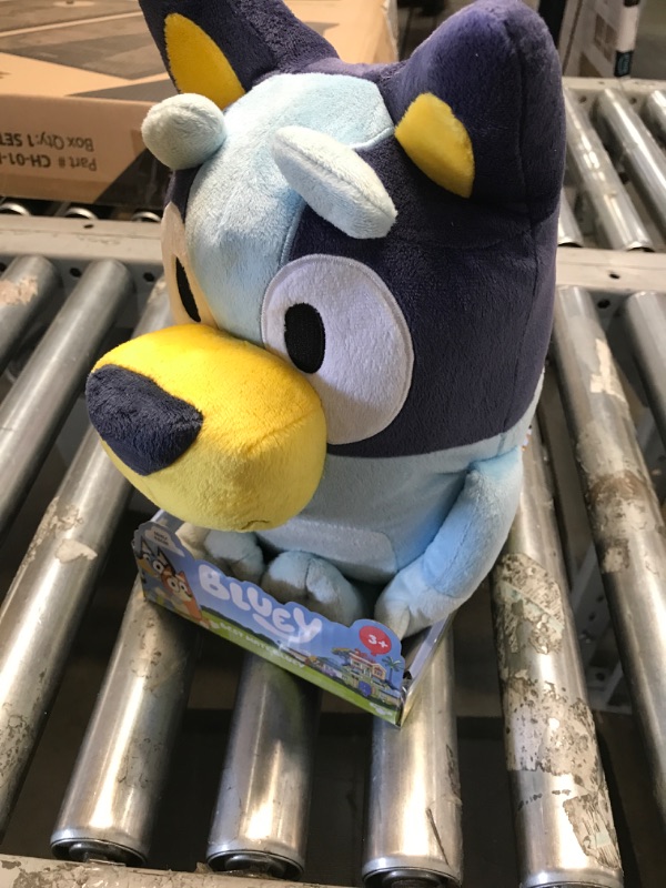 Photo 2 of Bluey 18" Stuffed Animal - Playtime & Naptime Companion, Jumbo Size, Soft Deluxe Materials - Huggable Cuddles Best Friend (13010) Bluey Jumbo Plush Plush