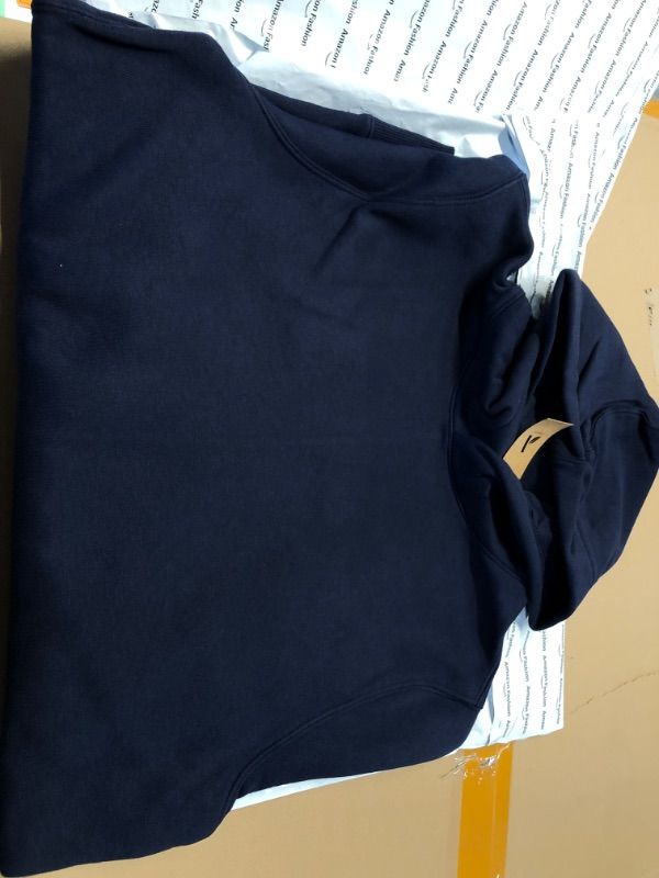 Photo 2 of Amazon Aware Men's Fleece Hoodie Navy (Small)
