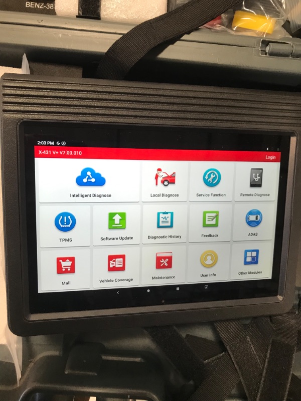 Photo 1 of used; Launch X431 V+ V4.0 Diagnostic Tool
