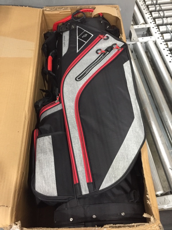 Photo 2 of 14 Way Golf Cart Bag for Push Bag Classy Design Full Length with Cooler, Rain Hood, Putter Well
