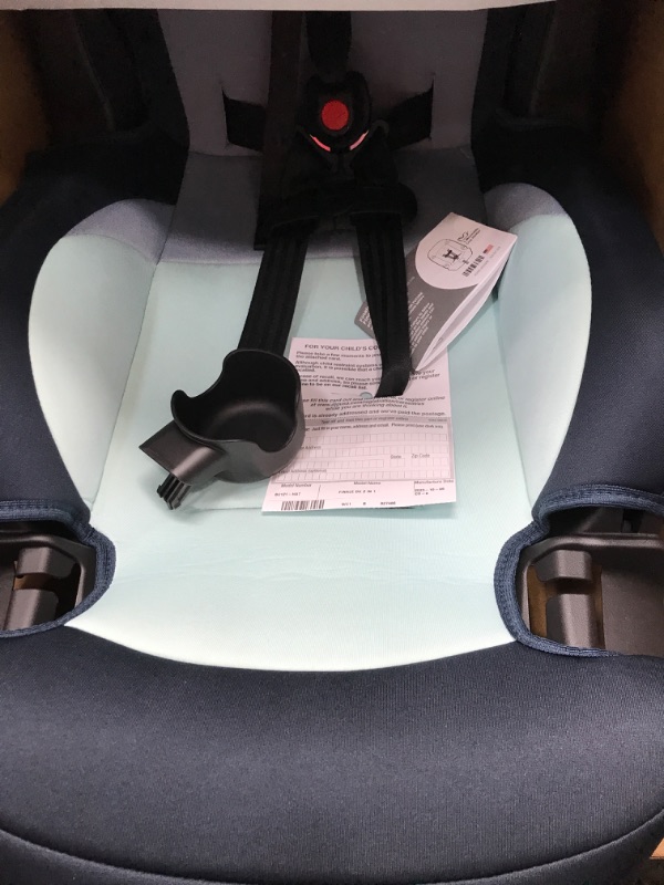 Photo 2 of Cosco Finale DX 2-in-1 Booster Car Seat, Forward Facing 40-100 lbs, Rainbow