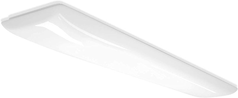 Photo 1 of * see all images * 
AntLux 4FT LED Puff Light Flush Mount 60W, 6600LM, 4000K, 4 Foot Integrated Low Profile LED Kitchen Light