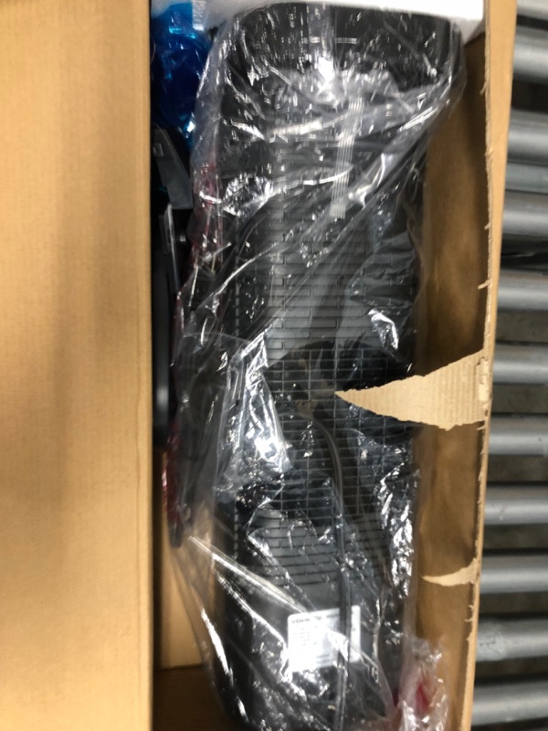 Photo 1 of 24" Space Heater, Voweek 1500W PTC Fast Heating Ceramic Heater for Office, Large Room, Indoor Use, Bedroom, Electric Heater with Thermostat, Remote, 3 Modes, ETL Certified, 12H Timer, 90° Oscillating Black