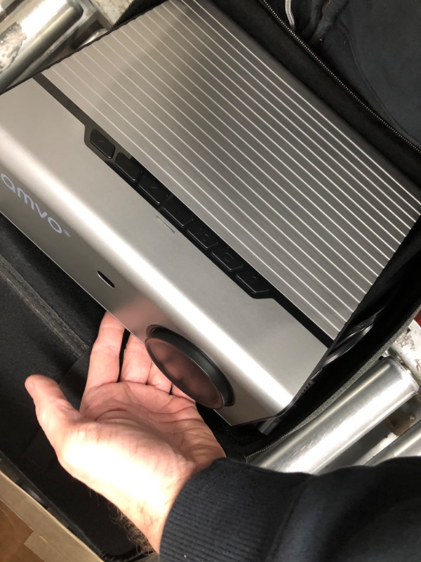 Photo 1 of Vamvo Portable Projector, 2023 Upgraded WiFi Projector Native 1080P Full HD Outdoor Movie Projector, Home Theater Video Projector Compatible with iOS/Android/XBox/PS4/PS5/TV Stick/HDMI/USB