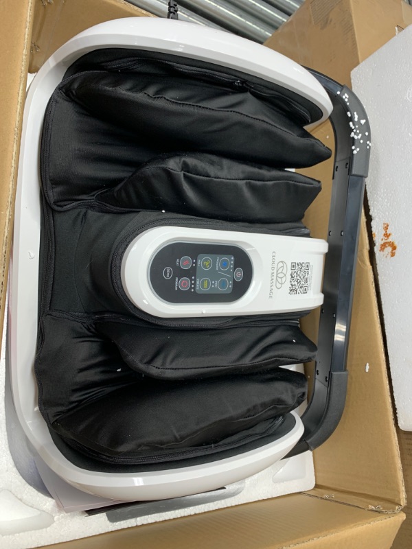 Photo 2 of Cloud Massage Shiatsu Foot Massager Machine - Increases Blood Flow Circulation, Deep Kneading, with Heat Therapy - Deep Tissue, Plantar Fasciitis, Diabetics, Neuropathy (with Remote)