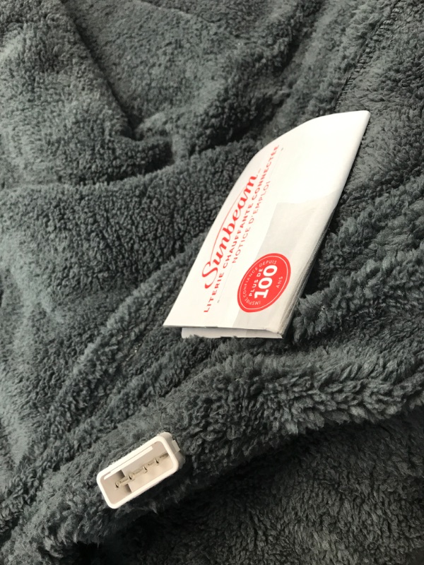 Photo 3 of *BLANKET ONLY*Sunbeam LoftTec Wi-Fi Connected Heated Blanket, Electric Blanket, Queen Size