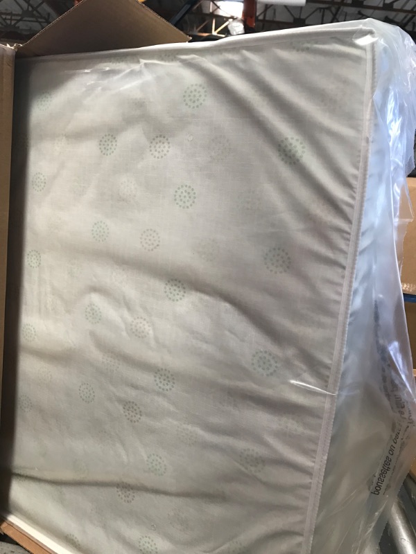 Photo 2 of Delta Children Twinkle Galaxy Dual Sided Crib and Toddler Mattress - Premium Sustainably Sourced Fiber Core - Waterproof - GREENGUARD Gold Certified (Non-Toxic) - 7 Year Warranty - Made in USA