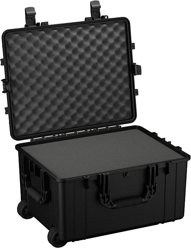 Photo 1 of  Large Waterproof Rollable Hard Case with Foam