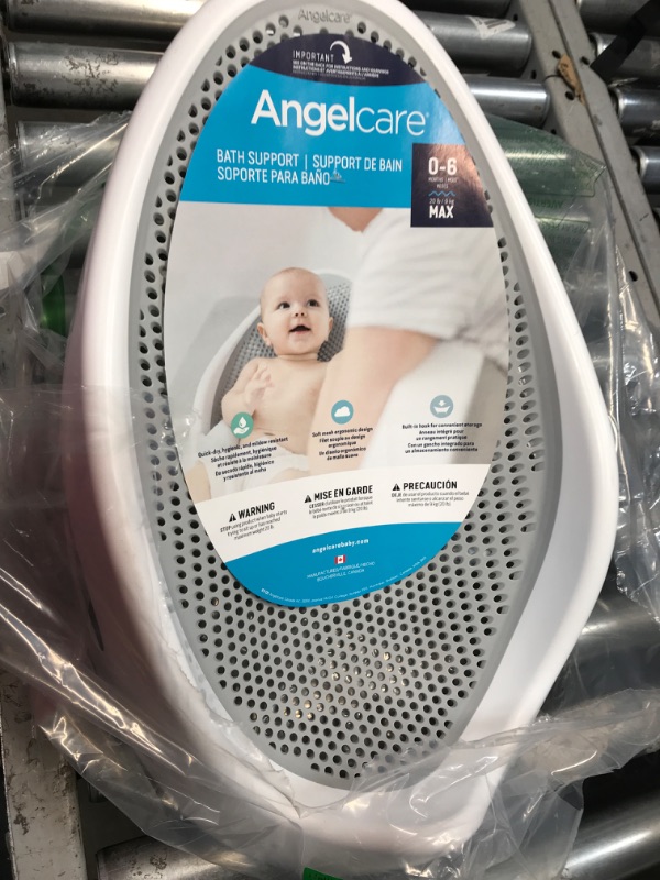 Photo 3 of Angelcare Baby Bath Support (Grey) | Ideal for Babies Less than 6 Months Old