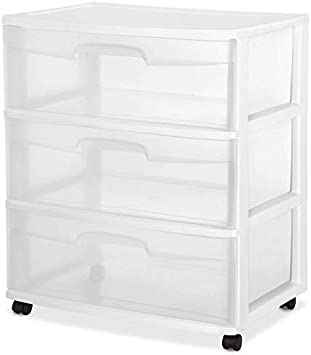 Photo 1 of 3-Drawer Organizer - ClearView Wide no wheels