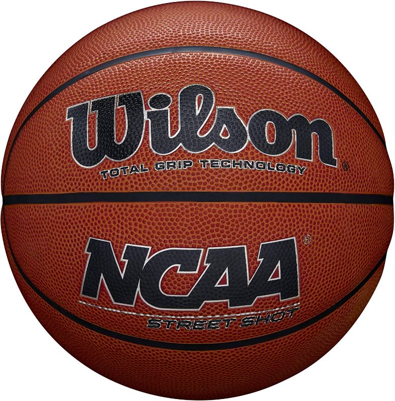 Photo 1 of **MINOR WEAR & TEAR**WILSON NCAA Street Shot Basketballs - 28.5" SIZE 6

