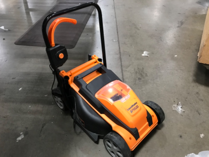 Photo 2 of **USED, TEAR & WEAR, FOR PARTS**LawnMaster 20VMWGT 24V Max 13-inch Lawn Mower and Grass Trimmer 10-inch Combo with 2x4.0Ah Batteries and Charger
