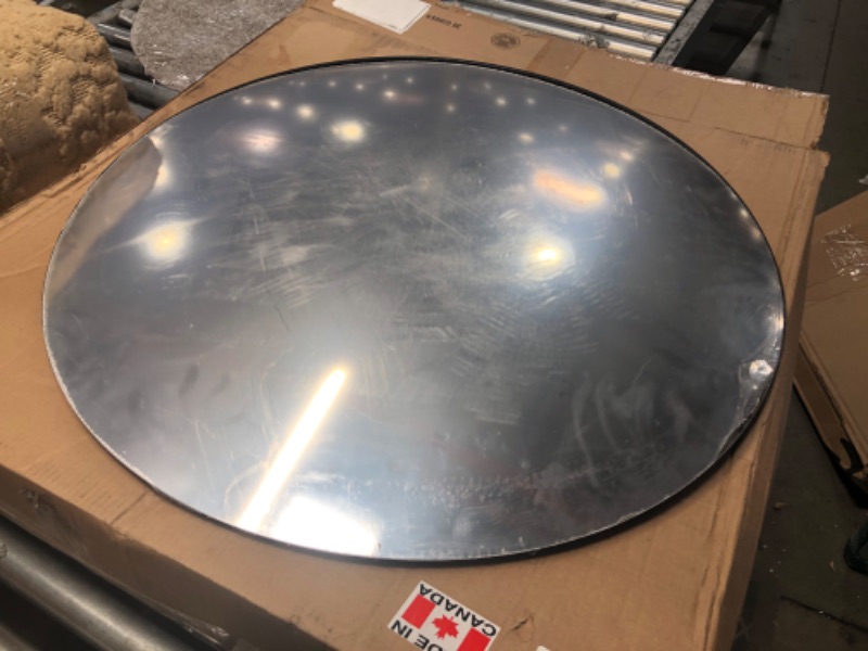 Photo 2 of **MINOR SHIPPING DAMAGE**Vision Metalizers - OC3600 36” Acrylic Outdoor Convex Mirror & OC2600 26” Acrylic Outdoor Convex Mirror - Acrylic Outdoor Convex + Convex Mirror 36"