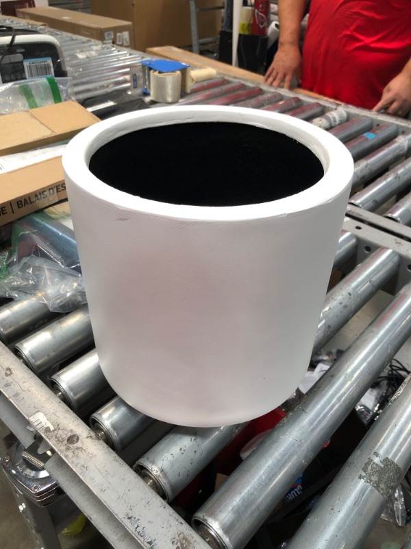 Photo 1 of 9x10inch white flower pot 